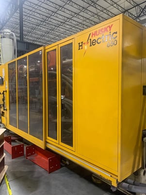 650 Ton, 290 oz., Husky #H650-RS135/135, horizontal injection molding machine, 135mm screw, 2012 - Image 3