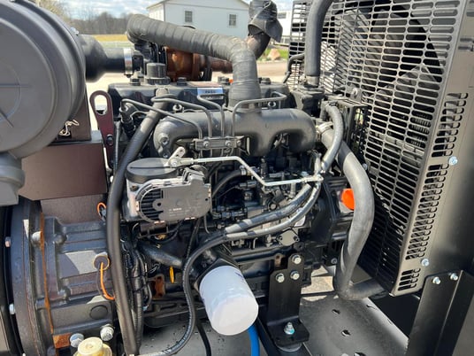 30 KW Generac #0059261, diesel generator set, 120/240 Volts, 1-phase, 154 hours, 49 HP @ 1800 RPM - Image 9