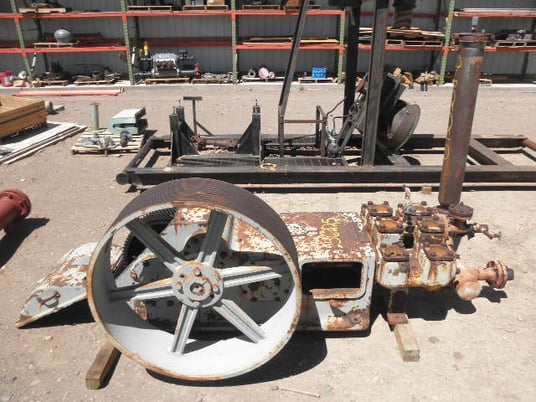 53/185 GPM @ 1000/250 psi, Worthington #KLS-1, Duplex Pump, 10" stroke, 2.5"/5" pistons, 4" suction, 3" - Image 1