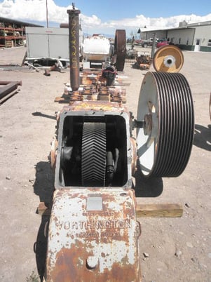 53/185 GPM @ 1000/250 psi, Worthington #KLS-1, Duplex Pump, 10" stroke, 2.5"/5" pistons, 4" suction, 3" - Image 3