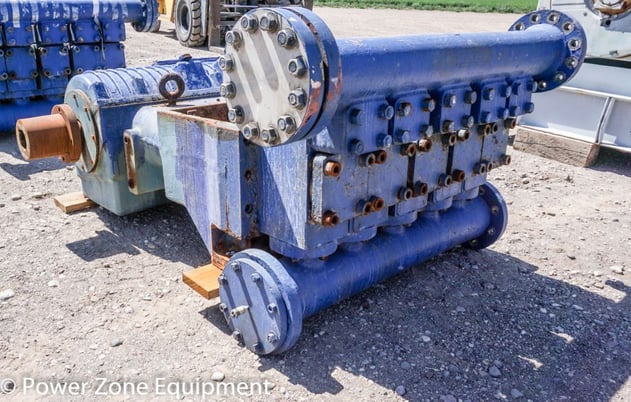 432 GPM @ 1830 psi, Union #QD-400, Quintuplex Production Pump, 5.5" stroke, 4" plungers, 8" suction, 6" - Image 3