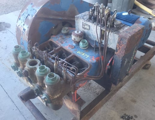 57 GPM @ 845 psi, Wheatley #5P200, Quintuplex Production Pump, 2.13" stroke, 1.75" plungers, 2" suction - Image 1