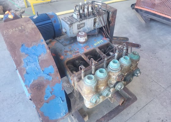 57 GPM @ 845 psi, Wheatley #5P200, Quintuplex Production Pump, 2.13" stroke, 1.75" plungers, 2" suction - Image 2