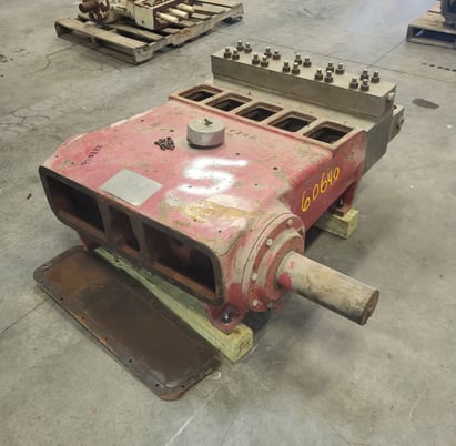 47 GPM @ 7170 psi, Wheatley #Q4240, Quintuplex Pump, 4.5" stroke, 1.25" plungers, 2" suction, 1" discharge - Image 4