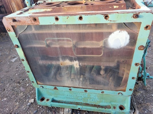 Ajax #T-150-M, Triplex Production Pump Power End Frame Only, 73 GPM @ 3155 psi, 5" stroke, 150 HP, 360 RPM - Image 5