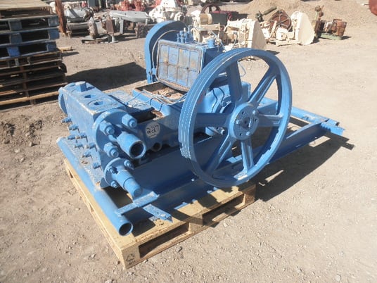 23 GPM @ 3259 psi, Bethlehem #B-40, Triplex Production Pump, 3" stroke, 1.25" plungers, 2" suction, 1.5" - Image 1