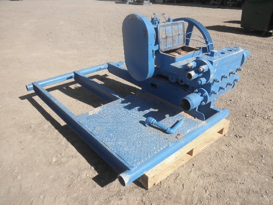 23 GPM @ 3259 psi, Bethlehem #B-40, Triplex Production Pump, 3" stroke, 1.25" plungers, 2" suction, 1.5" - Image 4