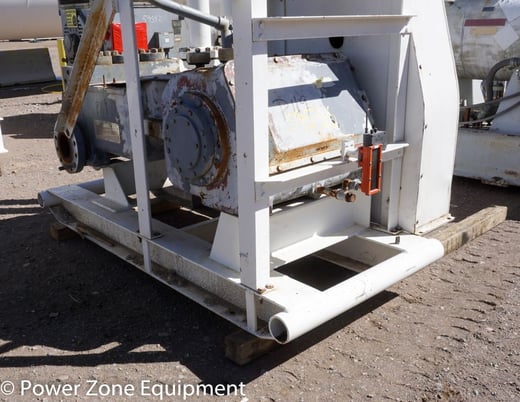 165 GPM @ 1700 psi, Gaso #3775, Triplex Production Pump, 5" stroke, 3" plungers, 6" suction, 3" discharge - Image 2