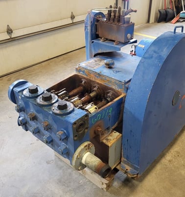 National #J-60-MCA, Triplex Pump, 3" stroke, 2" plungers, 2.5" suction, 1.5" discharge, 60 HP, 500 RPM - Image 8