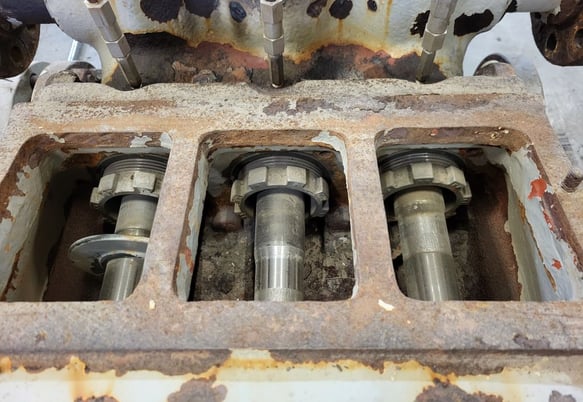 43 GPM @ 1980 psi, Wheatley #T365MF, Triplex Pump, 3.5" stroke, 1.75" plungers, 2.5" suction, 2" discharge - Image 5