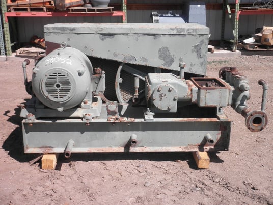 54 GPM @ 955 psi, Worthington #2-1/4x3-KCA, Triplex Production Pump, 3" stroke, 2.25" plungers, 3" suction - Image 3