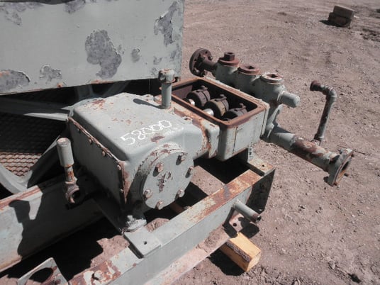 54 GPM @ 955 psi, Worthington #2-1/4x3-KCA, Triplex Production Pump, 3" stroke, 2.25" plungers, 3" suction - Image 4