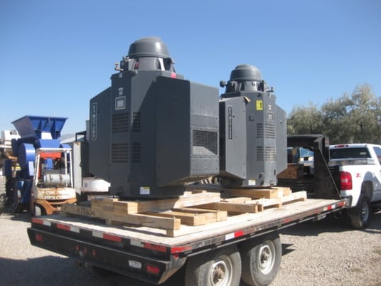 500 HP 900 RPM U.S. Motors, Frame 5012VP, weather protected enclosure type 2, hi-thrt, VSS, vertical solid - Image 2