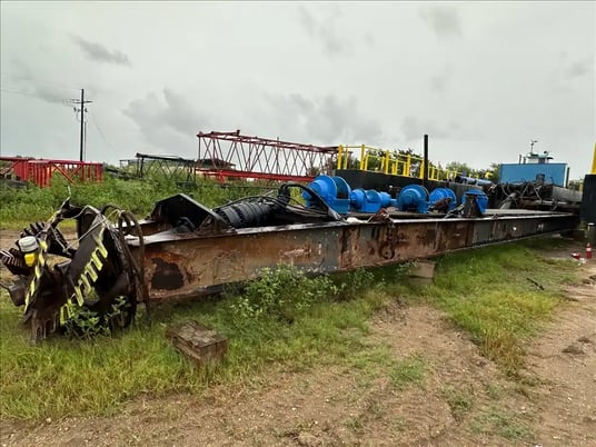 Edward G, 18" x 16" cutterhead dredge, 4'-58' dredge depth, Metso Thomas P-40 impeller pump - Image 2