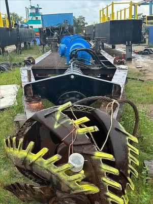 Edward G, 18" x 16" cutterhead dredge, 4'-58' dredge depth, Metso Thomas P-40 impeller pump - Image 3