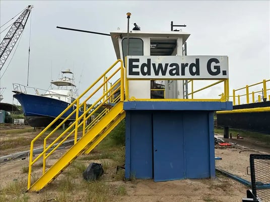 Edward G, 18" x 16" cutterhead dredge, 4'-58' dredge depth, Metso Thomas P-40 impeller pump - Image 4
