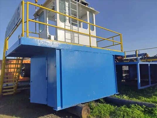 Edward G, 18" x 16" cutterhead dredge, 4'-58' dredge depth, Metso Thomas P-40 impeller pump - Image 6