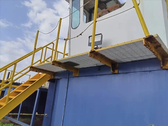 Edward G, 18" x 16" cutterhead dredge, 4'-58' dredge depth, Metso Thomas P-40 impeller pump - Image 7