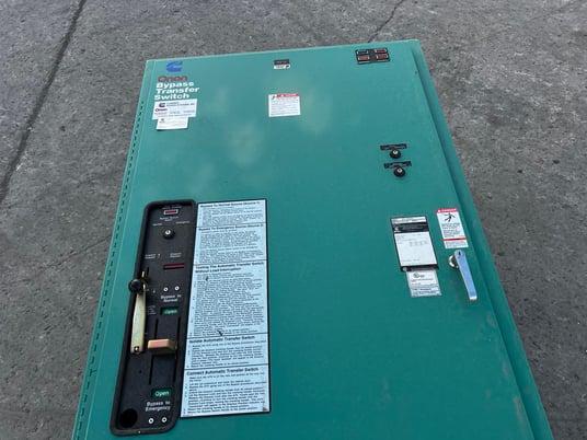 150 Amp. Cummins, Onan BTA-4959997, automatic transfer switch, 480 Volts, 3-phase, bypass isolation, 4-poles - Image 5