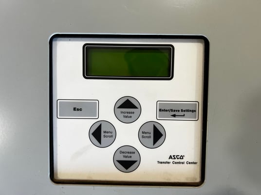 260 Amp. Asco #Series-7000, automatic transfer switch, 480 Volts, 3-phase, 3-poles wires, Nema 1 - Image 4