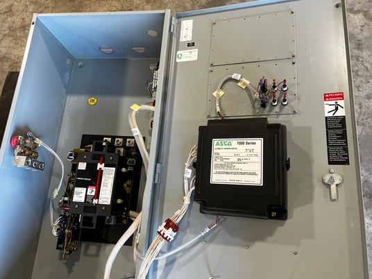 260 Amp. Asco #Series-7000, automatic transfer switch, 480 Volts, 3-phase, 3-poles wires, Nema 1 - Image 5