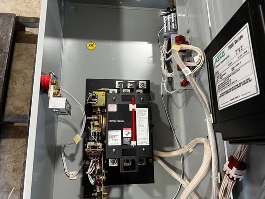 260 Amp. Asco #Series-7000, automatic transfer switch, 480 Volts, 3-phase, 3-poles wires, Nema 1 - Image 8