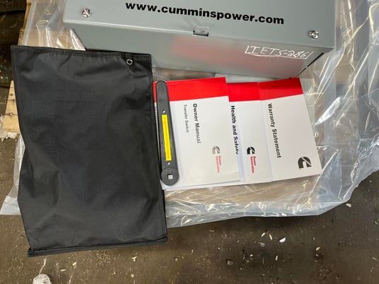 100 Amp. Cummins #RA112N3, 240 Volts, 1-phase, 2-poles wires, 2021 - Image 6