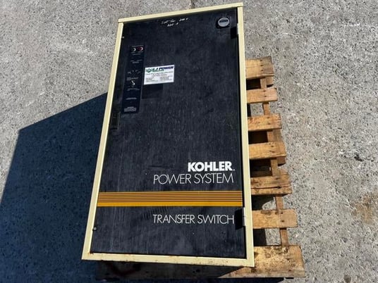 225 Amp. Kohler #K-164341-225, automatic transfer switch, 240 Volts, 3-phase, 4-wires, 3-poles, Nema 1, 1995 - Image 1