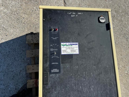 225 Amp. Kohler #K-164341-225, automatic transfer switch, 240 Volts, 3-phase, 4-wires, 3-poles, Nema 1, 1995 - Image 7
