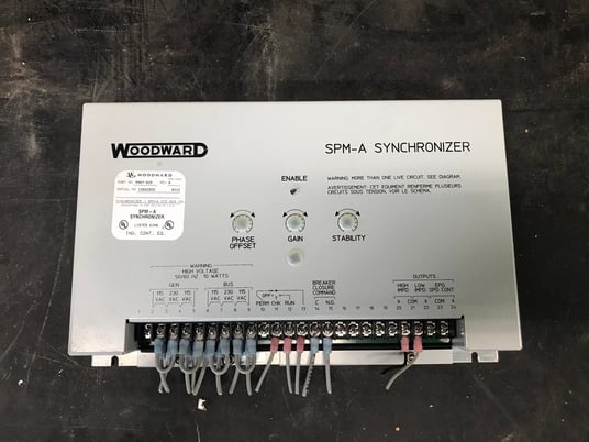 Woodward #9907-028, synchronizer, parallel / loadsharing capabilities - Image 1