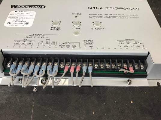 Woodward #9907-028, synchronizer, parallel / loadsharing capabilities - Image 8