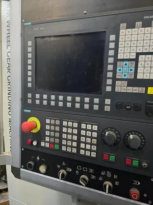 QCMT #YK7230, CNC generating worm wheel gear grinder, Siemens 840D Control, 2013 - Image 2