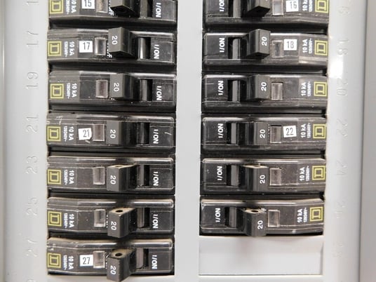 225 Amp. Square D, QOC342MQS SER. SO3 BX339, panelboard, 3 phase, 50/60 Hz - Image 6
