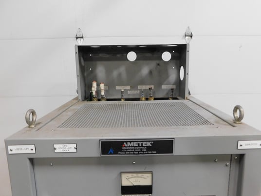 15 KVA Ametek #SS1215OU-13-12-60, inverter, 120 VAC. 1 phase 125 Amp. 15 KW - Image 7