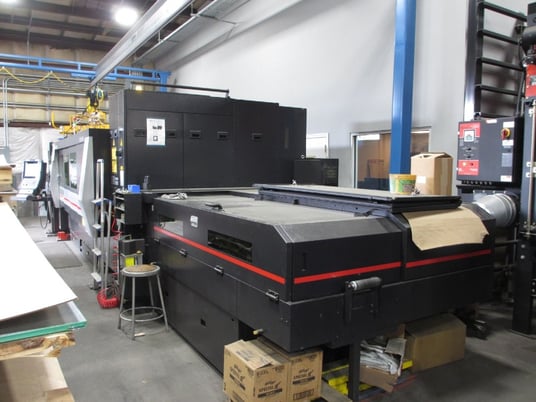 Amada #Ensis-3015RI-Rotary, 3000 watt, Flying Optic, 60" x 120" sheet size, Fanuc NT-PC Control, 2021 - Image 4