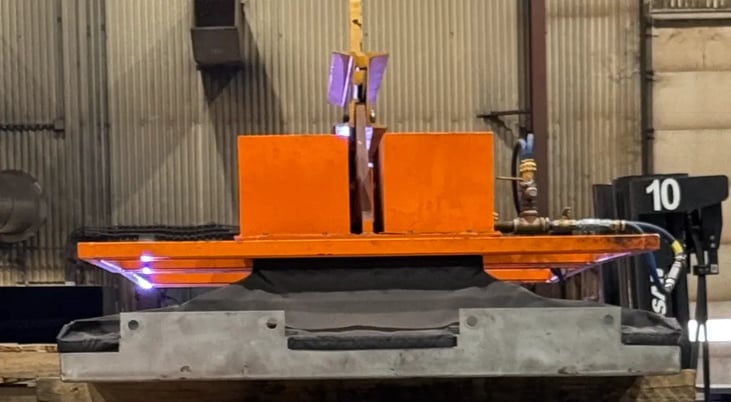 Eriez Magnetics #4R-201709927, magnet lift, 60" x 120" sheet, 2024 - Image 3