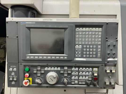 Okuma #Simul-Turn-LU300-M, CNC lathe w/barfeeder, 5-Axis, OSP-E100L Control, 20.8" swing, 2" bar, 8" chuck - Image 2