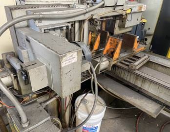 12" x 12" Hem #H100A, horizontal automatic band saw, 5 HP - Image 3