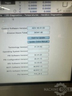 Charmilles #Form-20, Electrical Discharge Machine sinker, 11.8" x 15.7" table, 11.8" X, 9.8" Y, 9.8" Z, 32 - Image 6