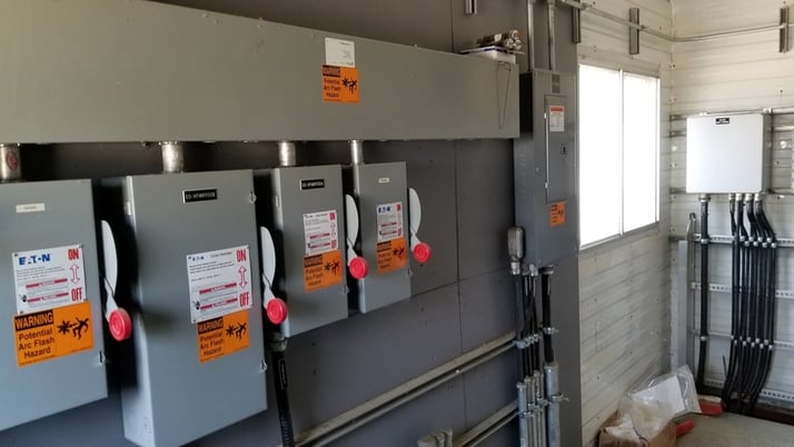 170 KW Stamford #BS5000, Natural gas generator set, 208 Volts, GM 8.1 engine, 2011 - Image 9