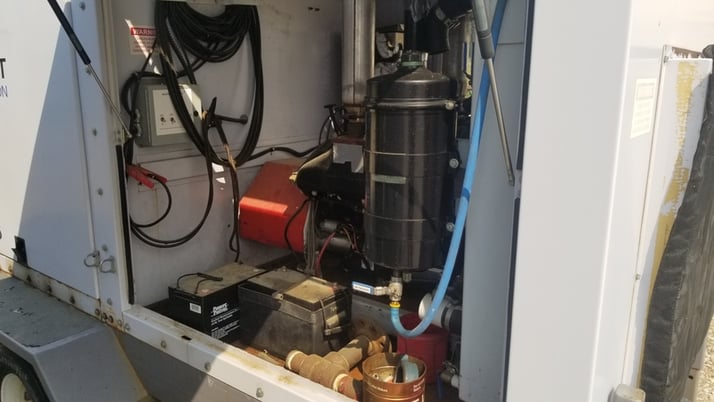 75 HP Enduro #Enduro-25, screw compressor, 1-stage, Cummins 5.7L NG engine, 2006 - Image 10