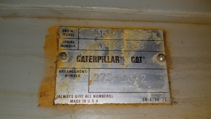 1340 HP Ariel #R6357M, screw compressor, 1-stage, 1400 RPM, Caterpillar 3516 NG engine, Allen Bradley Panel - Image 9