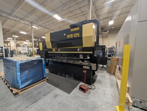125 Ton, Toyokoki #HYB-125, 6-Axis, 10' overall, 96" between housing, 7.87" stroke, 2009 - Image 2