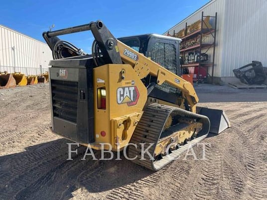 Cat 299D3 C3H3, Skid Steer Loader, 1117 hours, S/N: DY909423, 2023 - Image 3