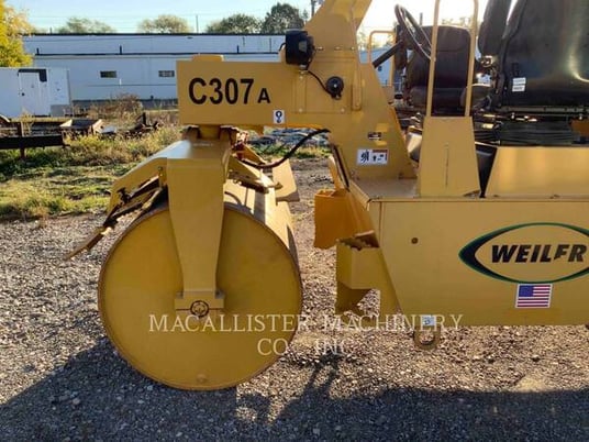 Weiler C307A, Tandem Rollers Static, 121 hours, S/N: 1W90C307EKA001128, 2022 - Image 8