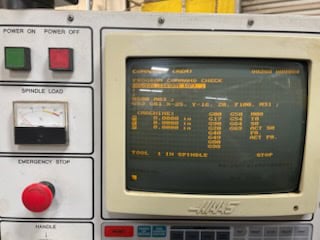 Haas #VF-0E, CNC vertical machining center, 20 automatic tool changer, 30" X, 16" Y, 20" Z, 7500 RPM, 20 - Image 2