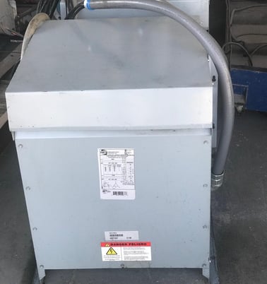 45 KVA 480 Primary, Hammond Power Solutions, dry type transformer, 3-phase, Nema 3R - Image 1
