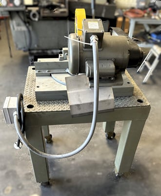 8" Kalamazoo #K10, abrasive miter chop saw, 115/230 V., 1-phase, 3 HP, 4-pole, .75" shaft diameter - Image 3