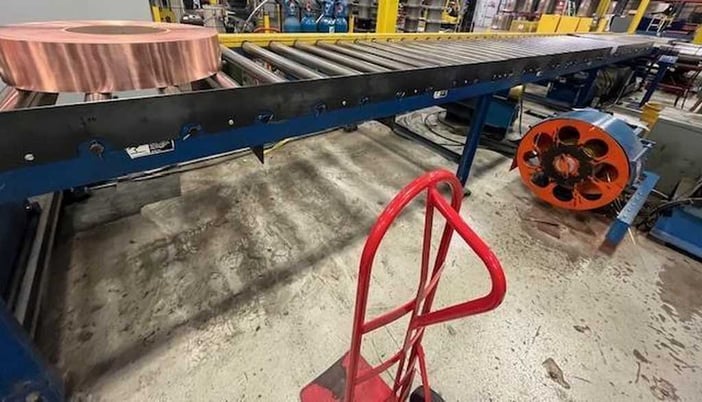 K & S, powered rol k & s conveyor, 6,000#, 3 sections, (1) - 11' L x 64" width, (2) - 10' L x 64" width, 3.5" - Image 3