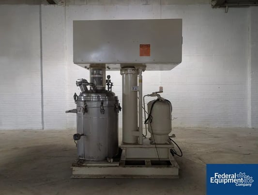 40 gallon Ross #HSM-40, double helical vacuum mixer, Stainless Steel, jacketed mixing can - Image 1